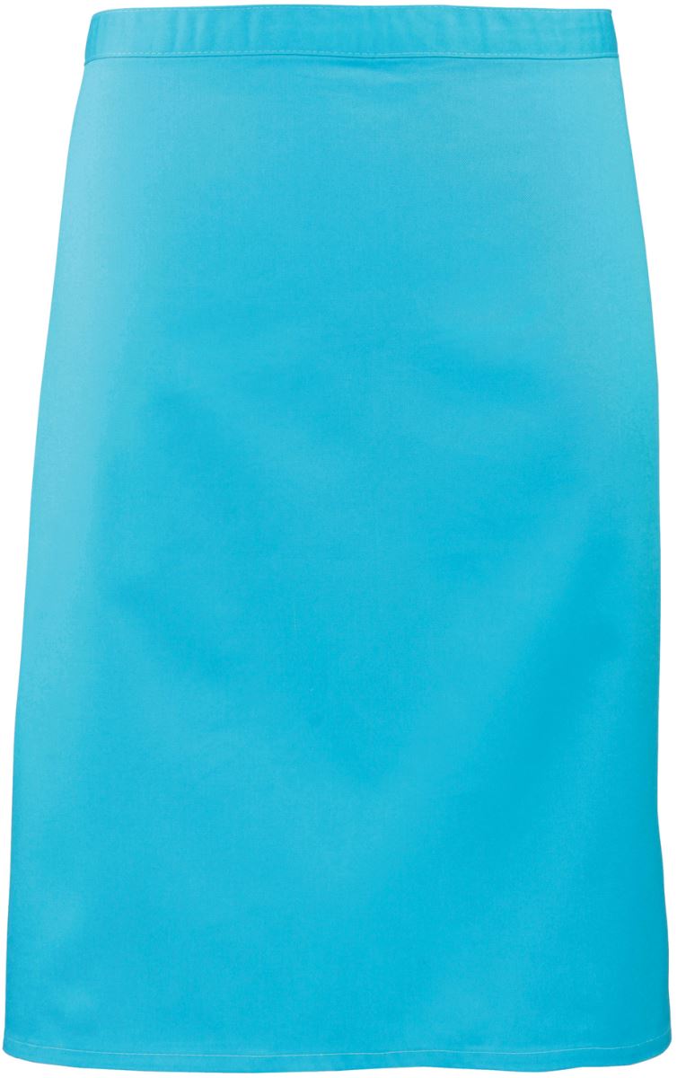 Levně Zástěra do pasu krátká "Colours" - turquoise