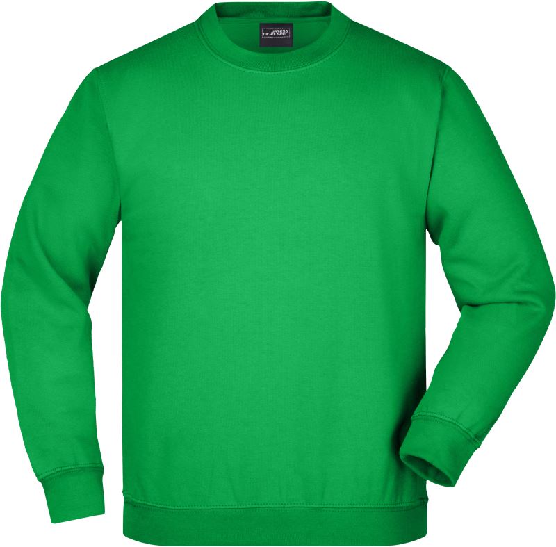 Levně Dětská mikina z těžké bavlny - fern green