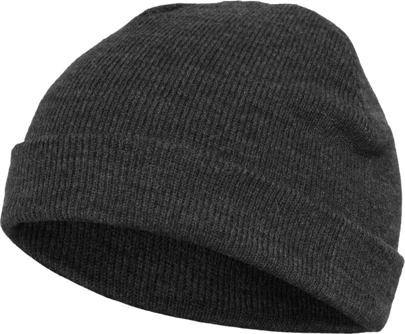 Levně Pletená čepice - charcoal