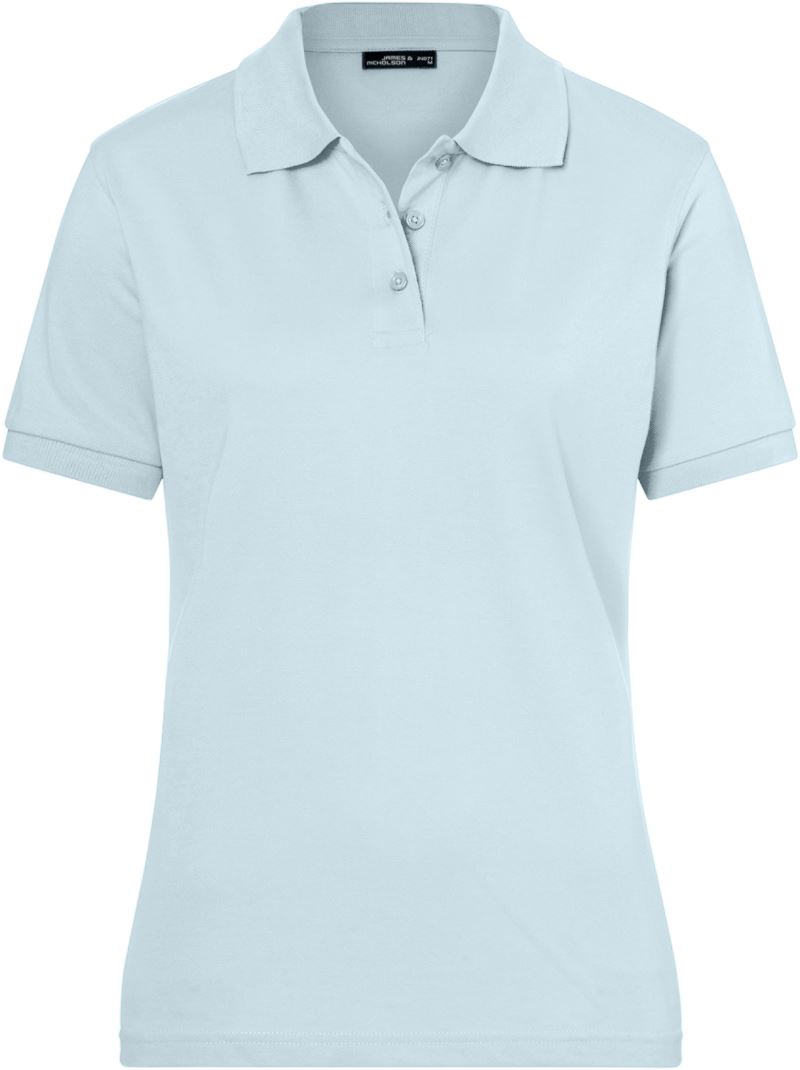 Levně Dámské piqué polo - light blue