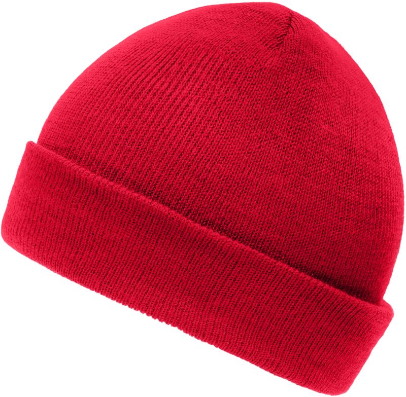 Levně Dětská pletená čepice - red