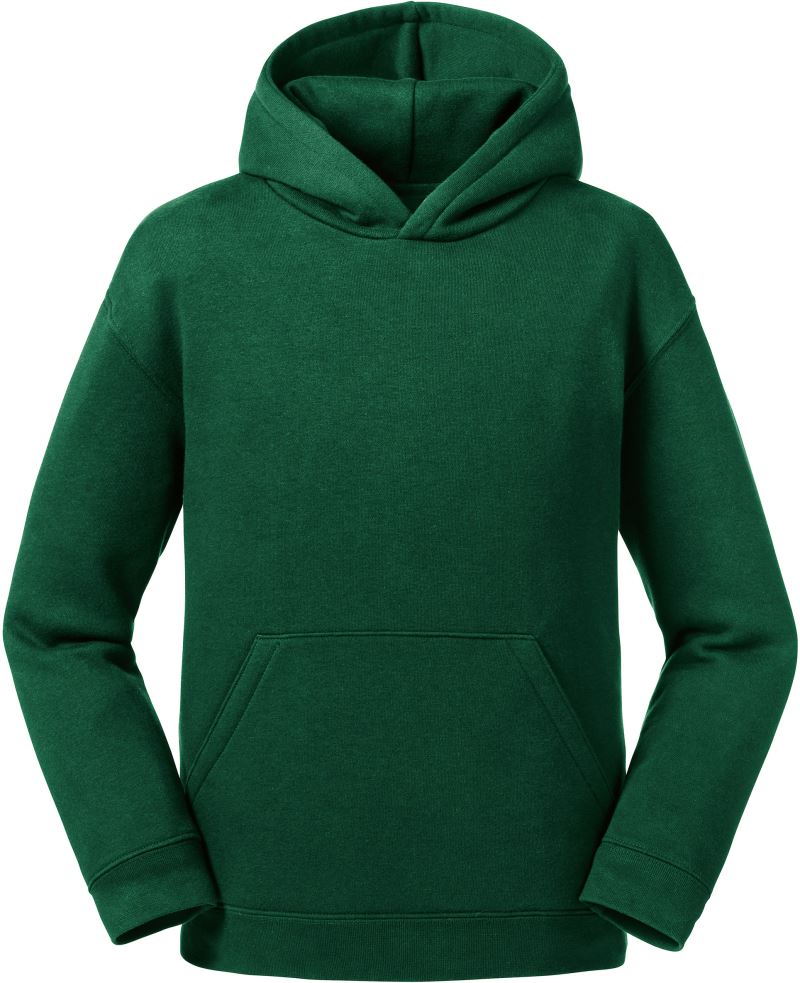 Dětská mikina s kapucí "Authentic" - bottle green