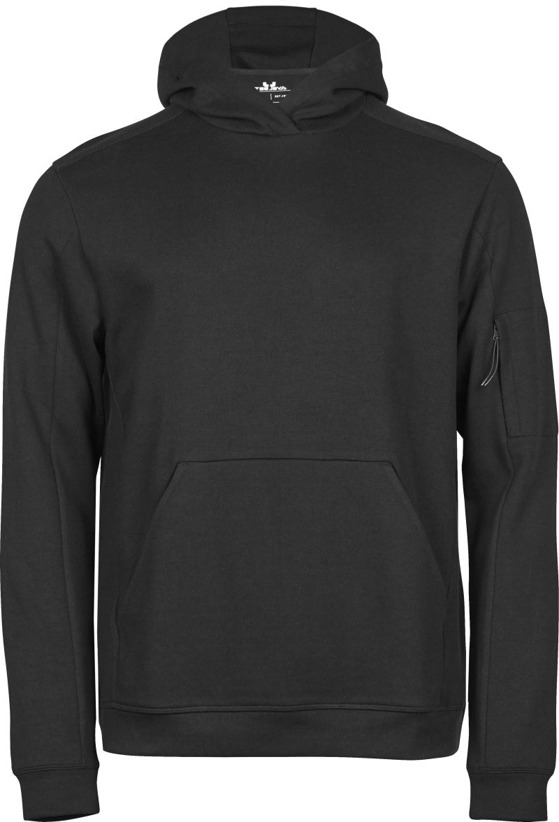 Mikina s kapucí "Athletic" - black