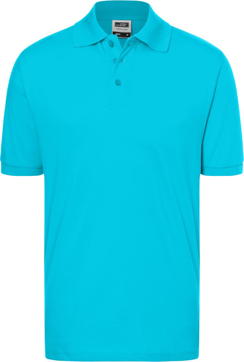 Levně Piqué polo - pacific