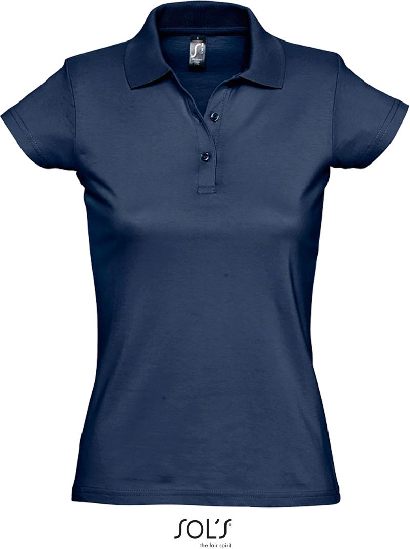 Levně Dámské žerzejové polo - french navy
