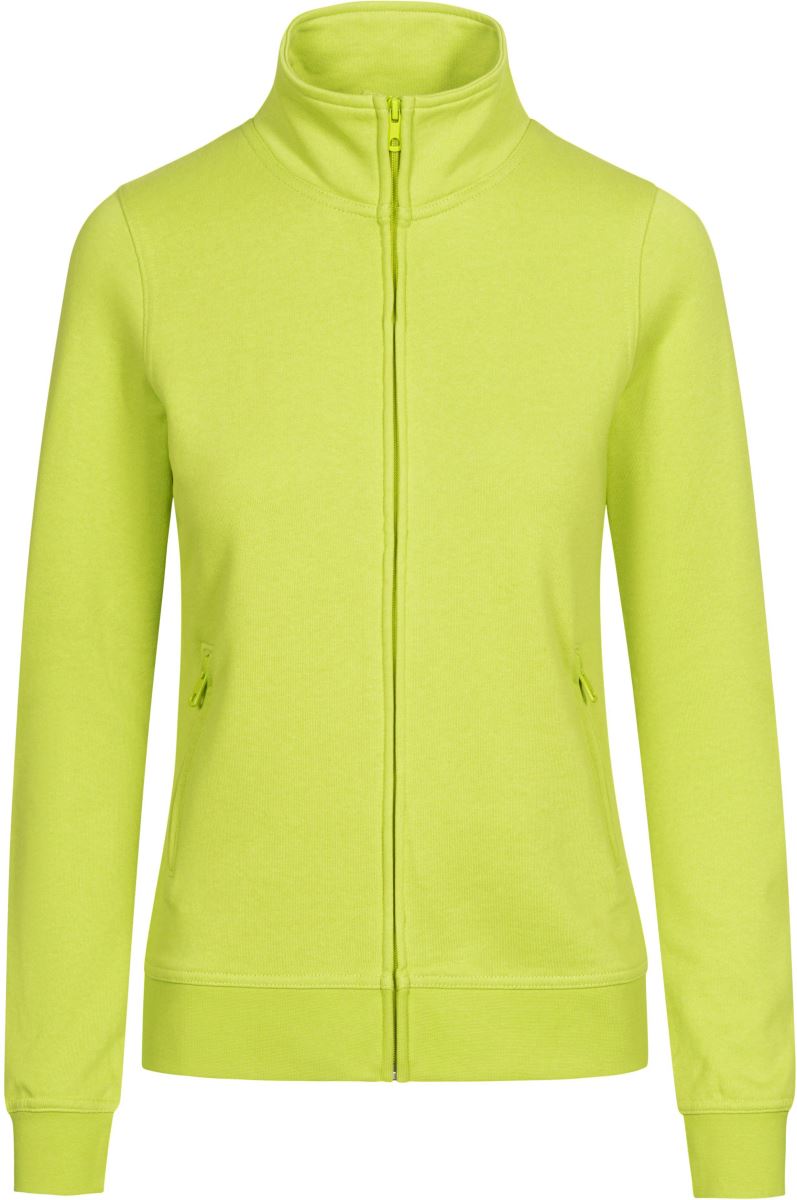 Levně Dámská pracovní mikina - EXCD - apple green