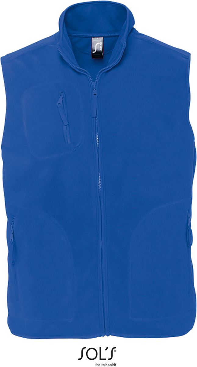 Levně Fleecová vesta - royal blue