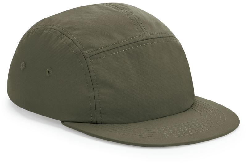 5 panelová outdoor kšiltovka Camper - olive green