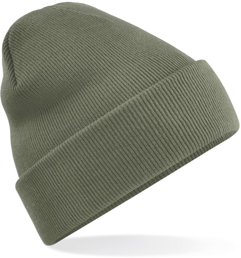 Levně Pletená čepice "Original" - olive green