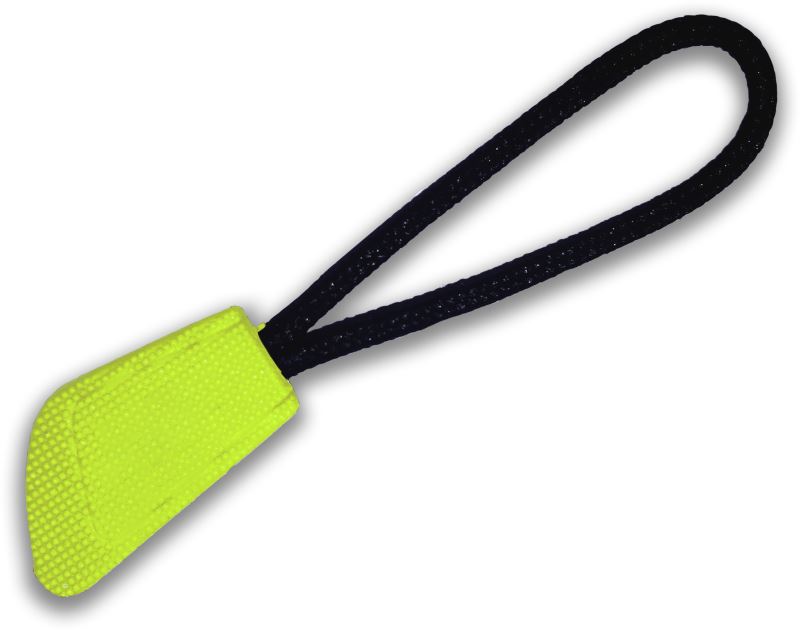Levně 10 Ks přívěšek na zip - yellow