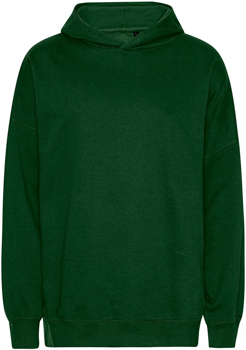 Levně Mikina s kapucí z těžké bio IC bavlny "Tiger" - bottle green