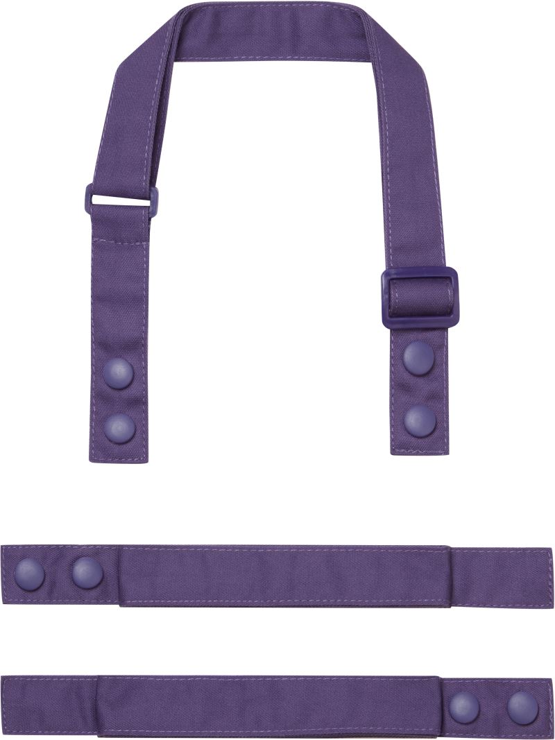 Levně Popruhy k zástěře "Swap and Pop" - purple