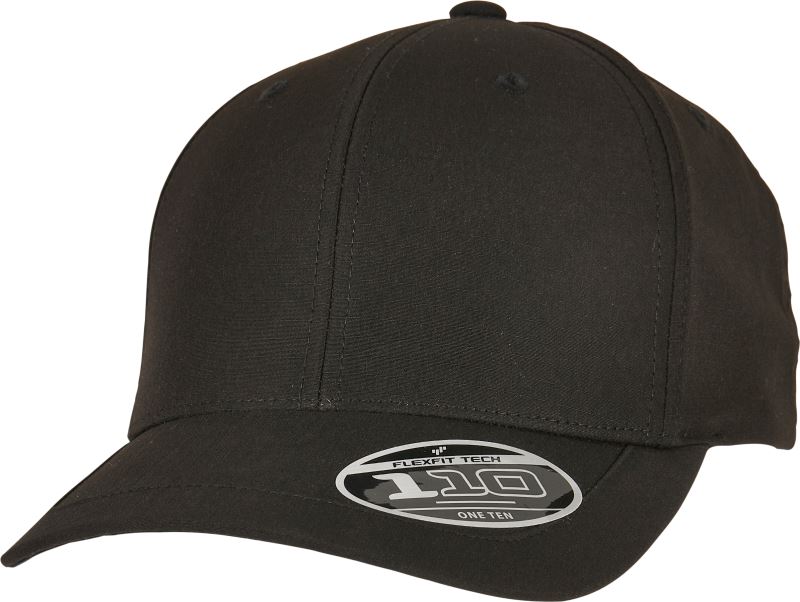 Levně 6 panelová ripstop kšiltovka - black
