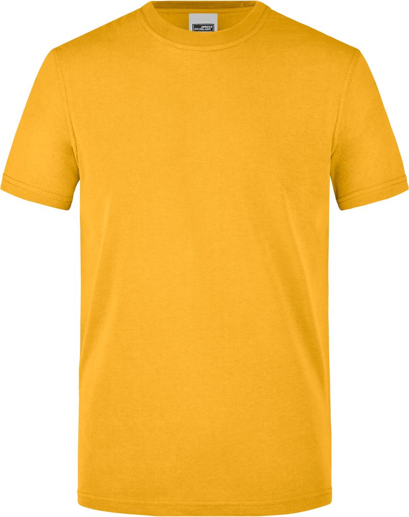 Levně Pánské pracovní tričko - gold yellow