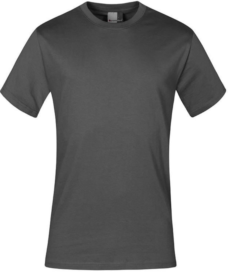 Levně Pánské tričko "Premium" - steel grey