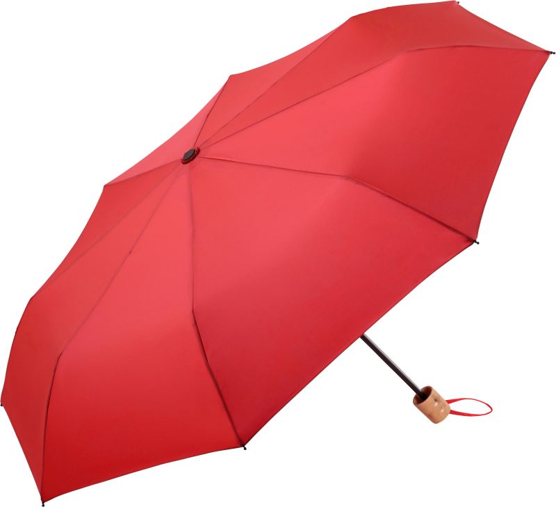 Levně Mini skládací deštník "ÖkoBrella Shopping" - red
