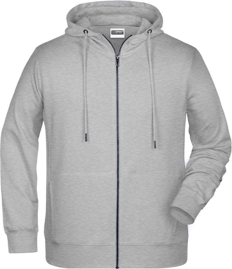 Levně Pánská mikina s kapucí - grey heather