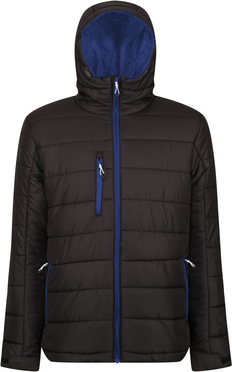 Levně Thermo bunda "Navigate" - black/new royal