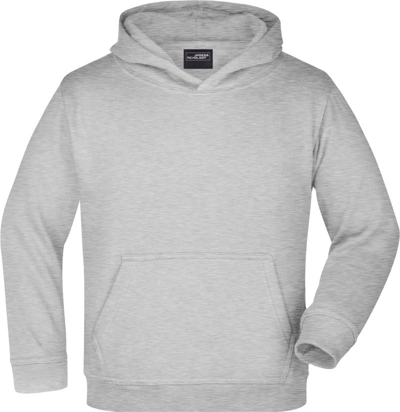 Dětská mikina s kapucí - grey heather