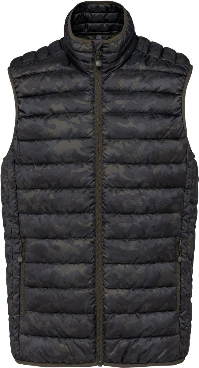 Levně Pánská lehká vesta - jungle camo