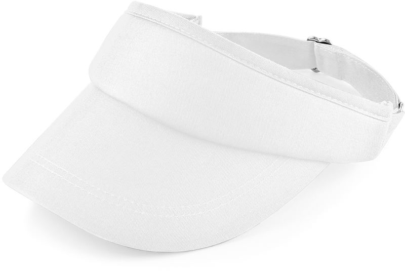 Levně Sportovní sluneční kšilt - white