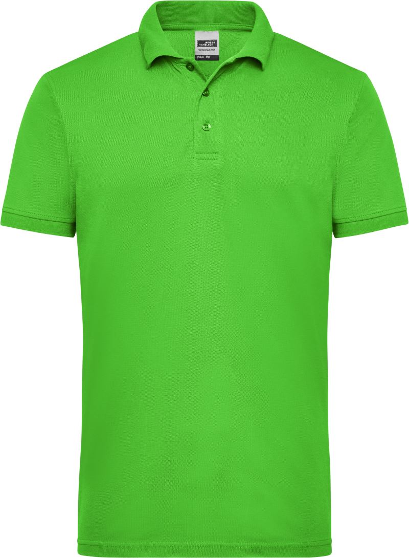 Levně Pánské pracovní piqué polo - lime green