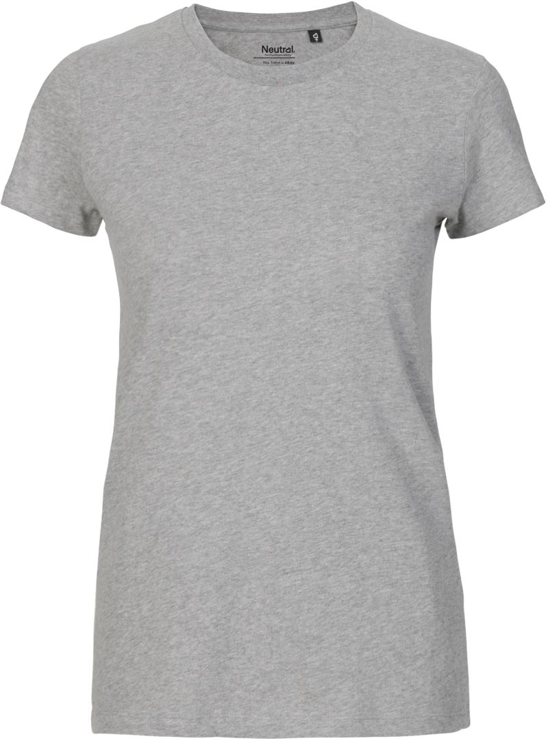 Levně Dámské tričko z bio bavlny - sport grey