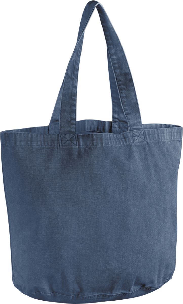 Levně Bavlněná taška "Vintage" - vintage denim