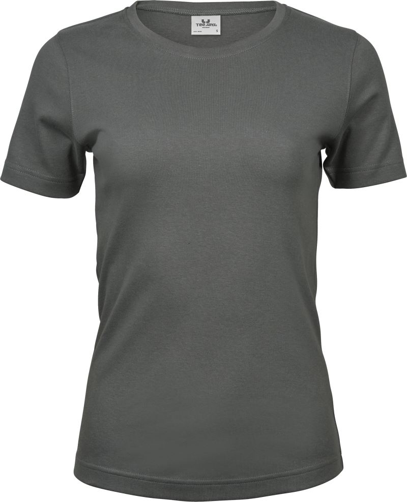 Levně Dámské tričko Interlock - powder grey