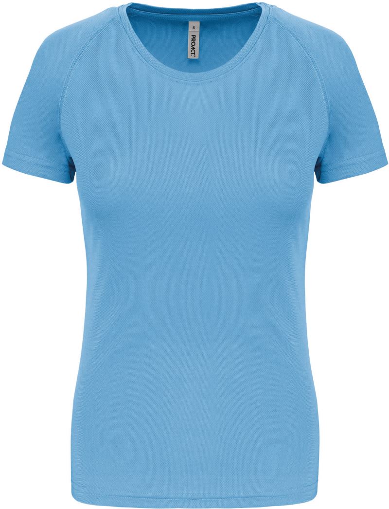 Levně Dámské sportovní tričko - sky blue