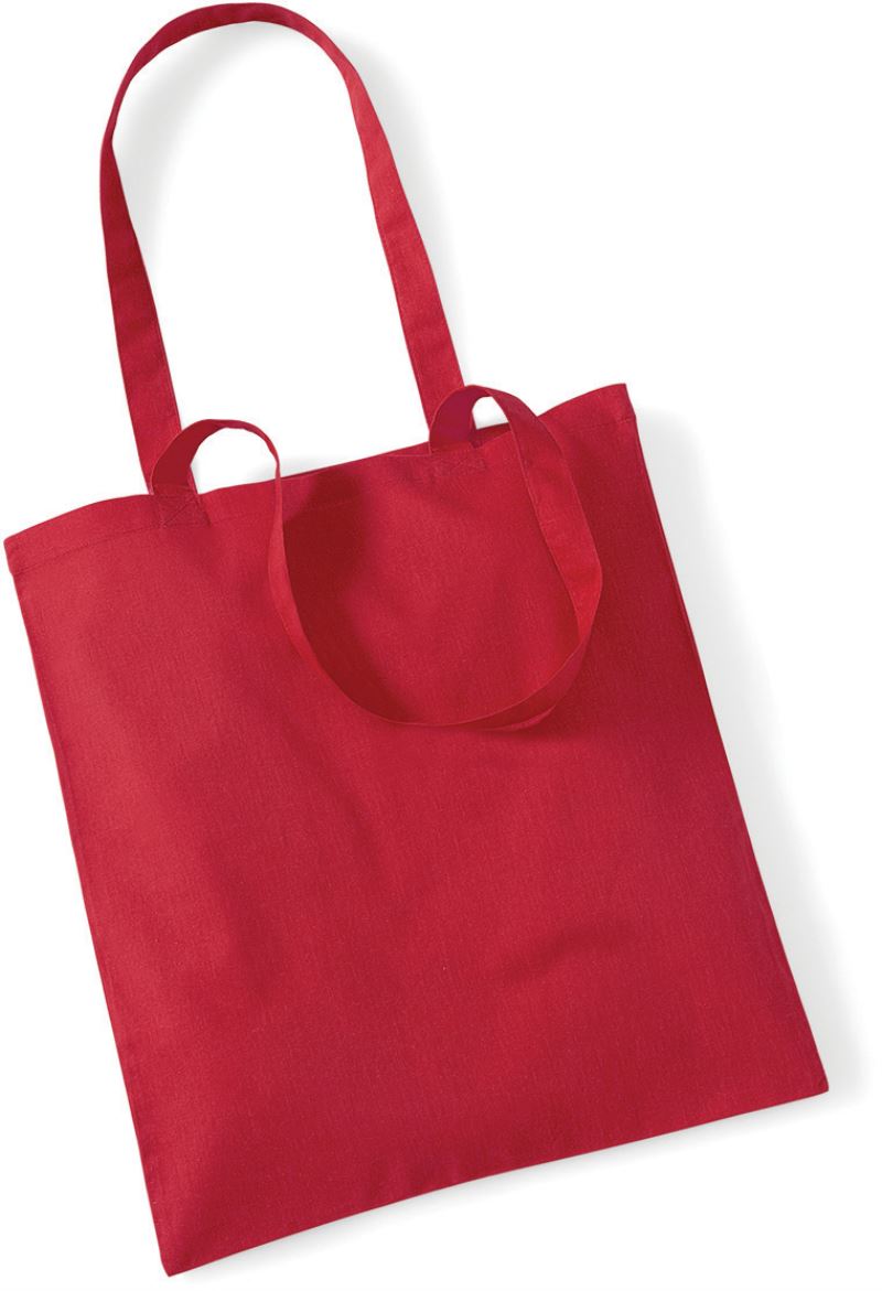 Levně Bavlněná taška "Bag for Life" - classic red