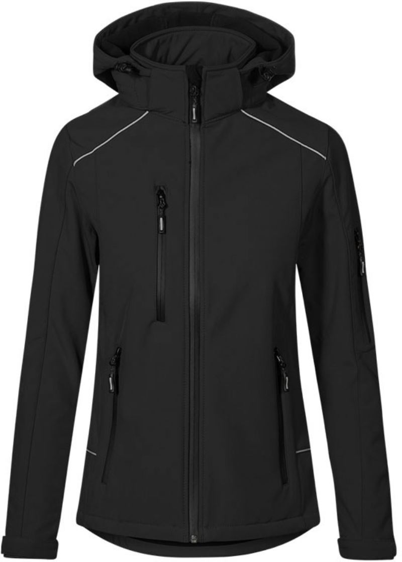 Levně Dámská zimní softshellová bunda - black
