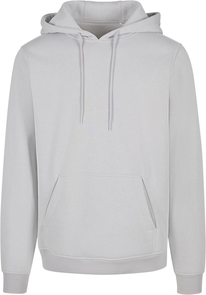 Levně Unisex mikina s kapucí - light asphalt