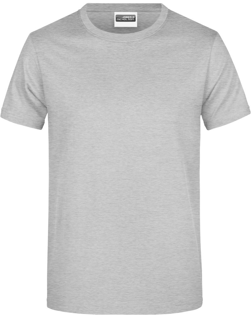 Pánské tričko z těžké bavlny - grey heather