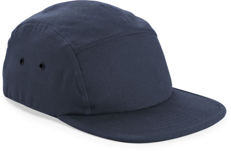 Levně 5 panelová plátěná kšiltovka "Camper" - navy