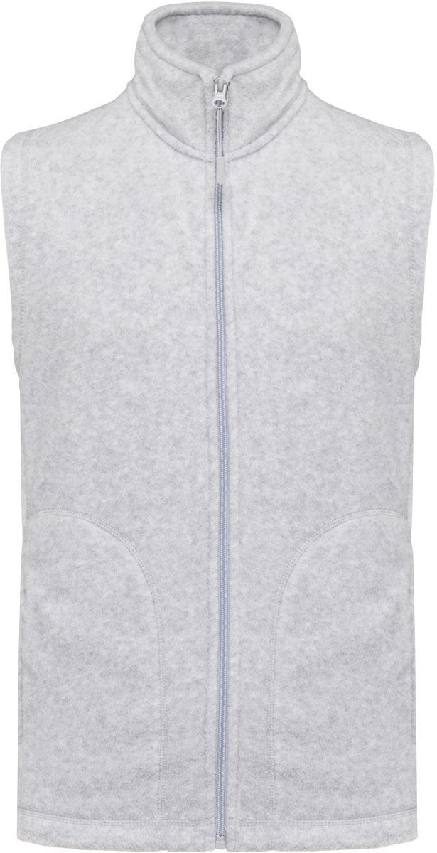 Levně Mikrofleecová vesta "Luca" - ash heather