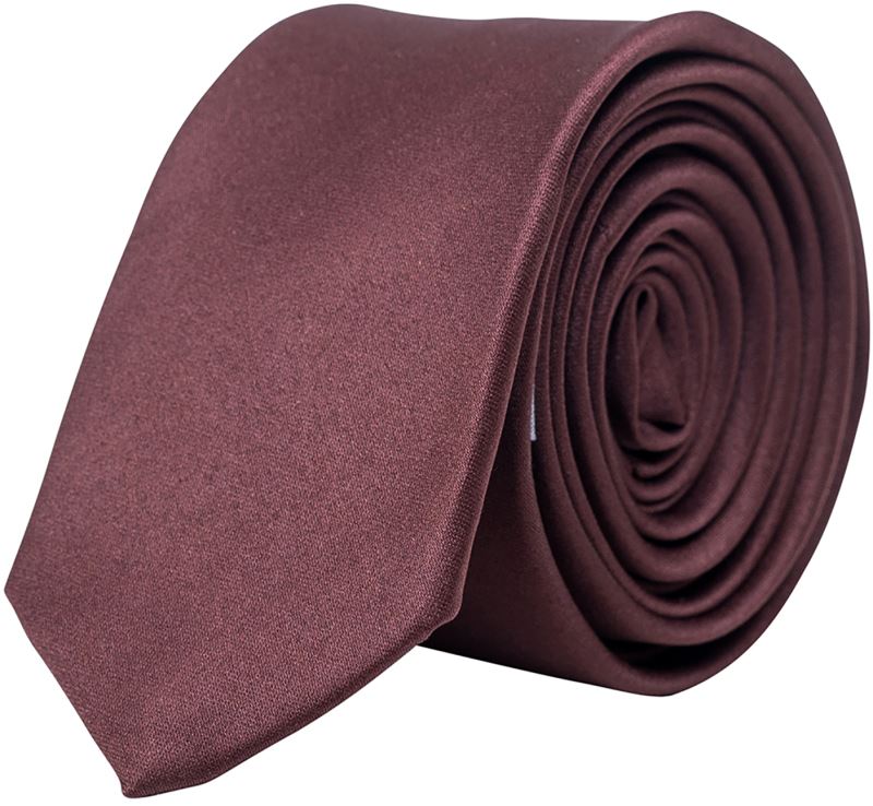 Levně Úzká kravata - brown