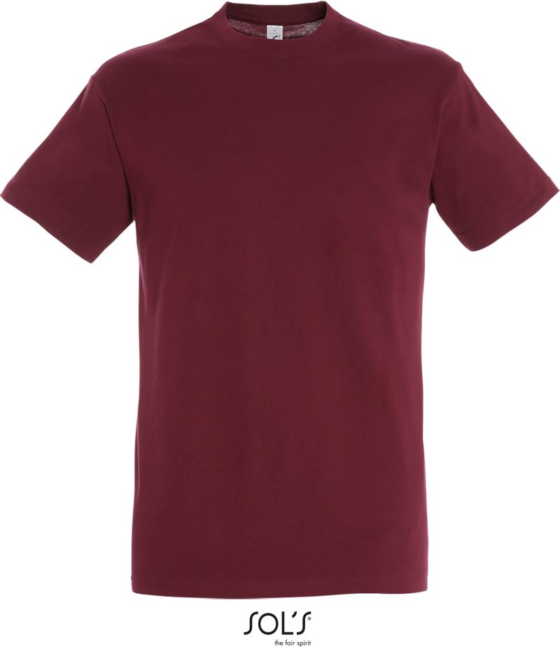 Levně Tričko - burgundy