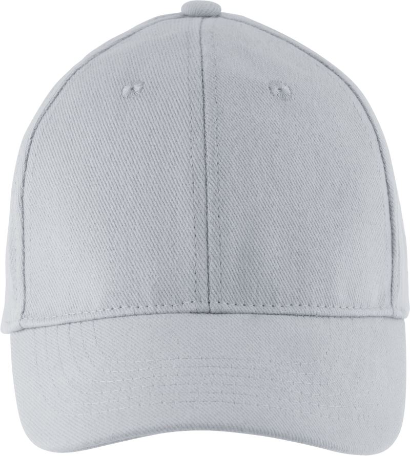 Levně 6 panelová baseballová kšiltovka - pure grey
