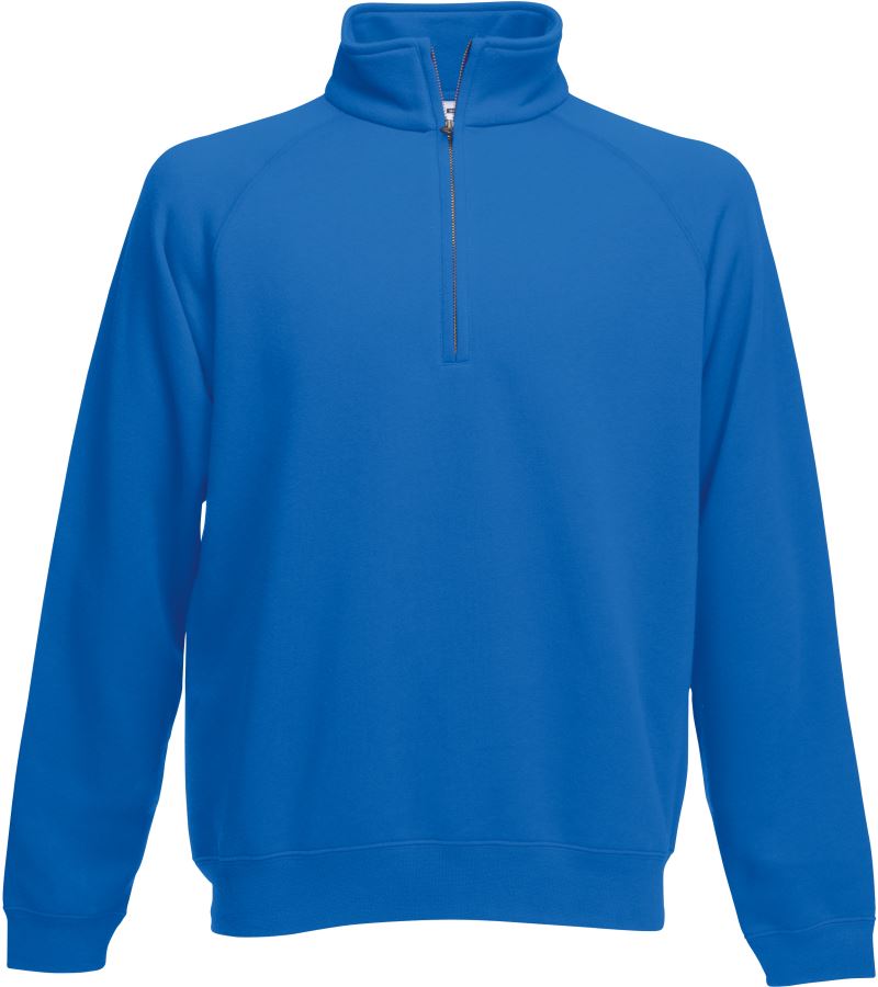 Levně Mikina s 1/4 zipem - royal blue