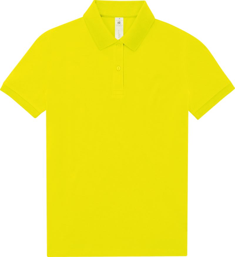 Levně Dámské piqué polo - pixel lime