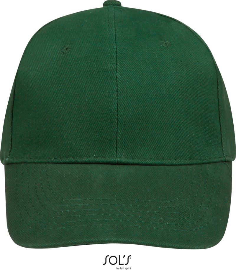 Levně 6 panelová baseballová kšiltovka - bottle green