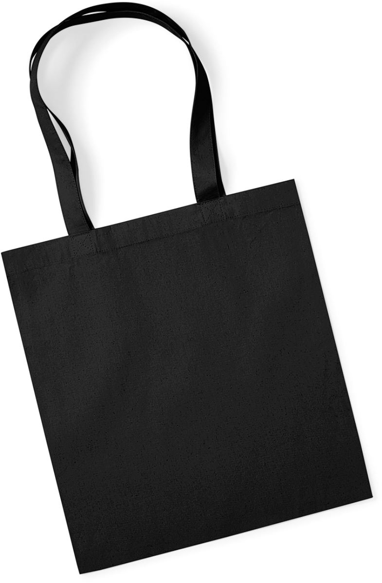 Prémiová taška z bio bavlny - black