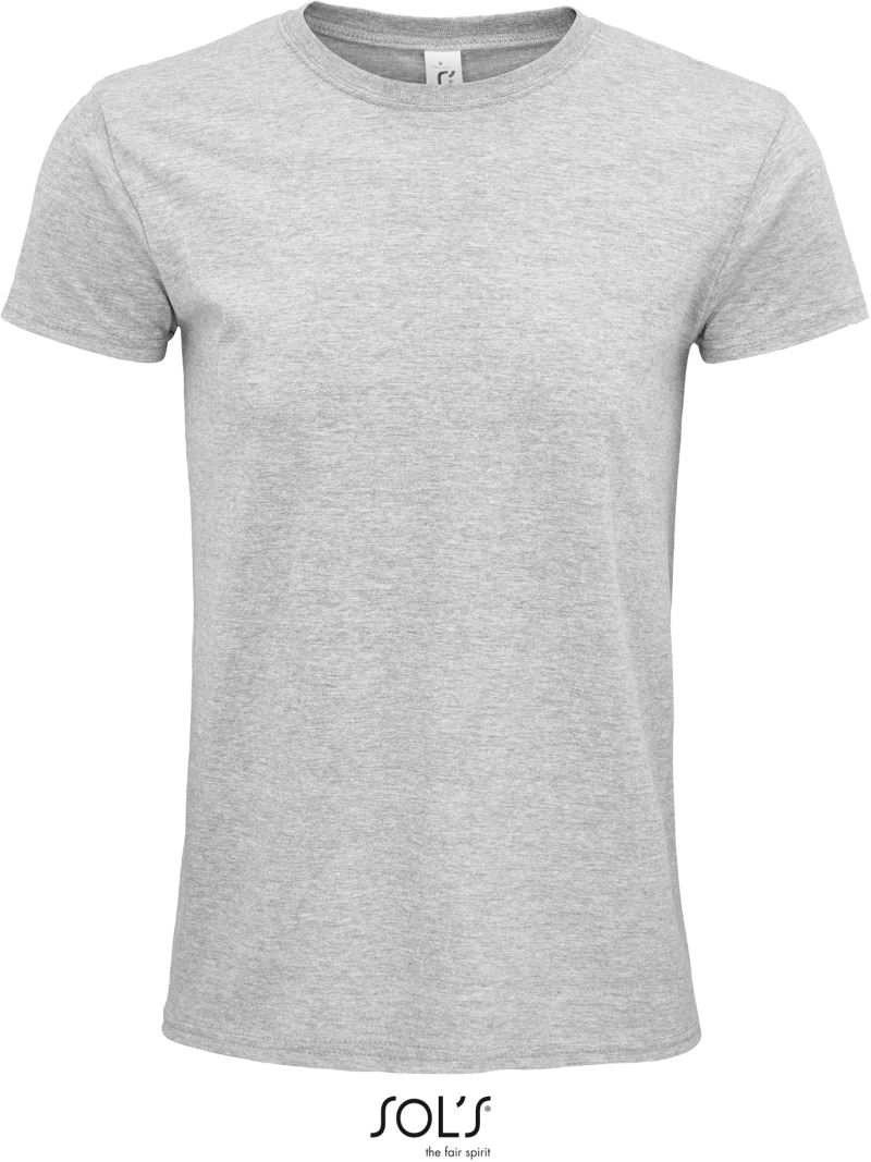 Levně Tričko z bio bavlny - grey melange