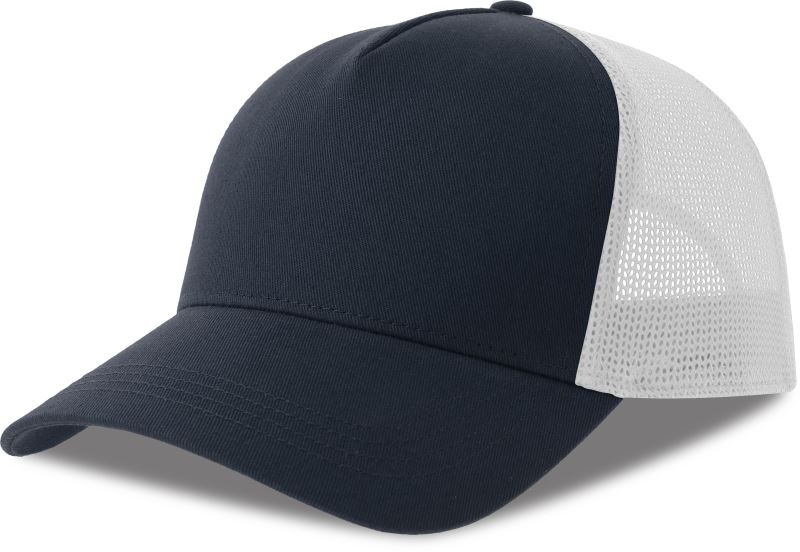 Levně 5 panelová Trucker kšiltovka - navy/white