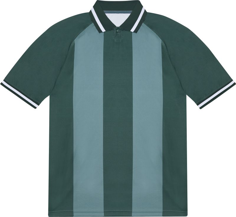 Levně Unisex polo "Active" - forest green/green