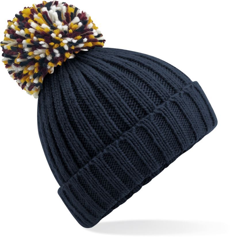 Levně Pletená čepice "Hygge" - french navy