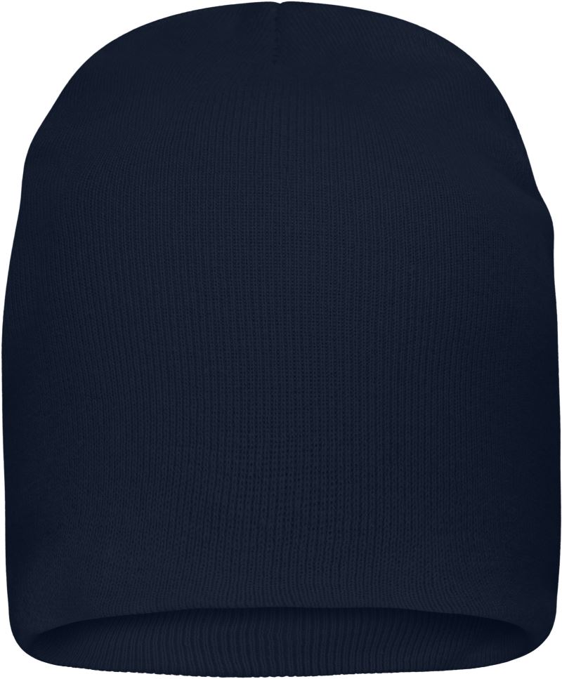 Levně Pletená čepice z bio bavlny - navy