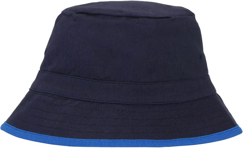 Levně Klobouk z bio bavlny - navy/royal