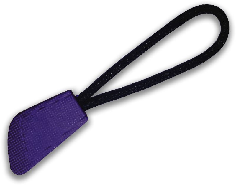 Levně 10 Ks přívěšek na zip - purple